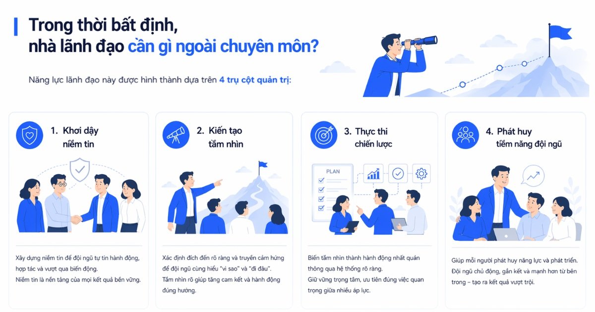 chân dung lãnh đạo thời bất định